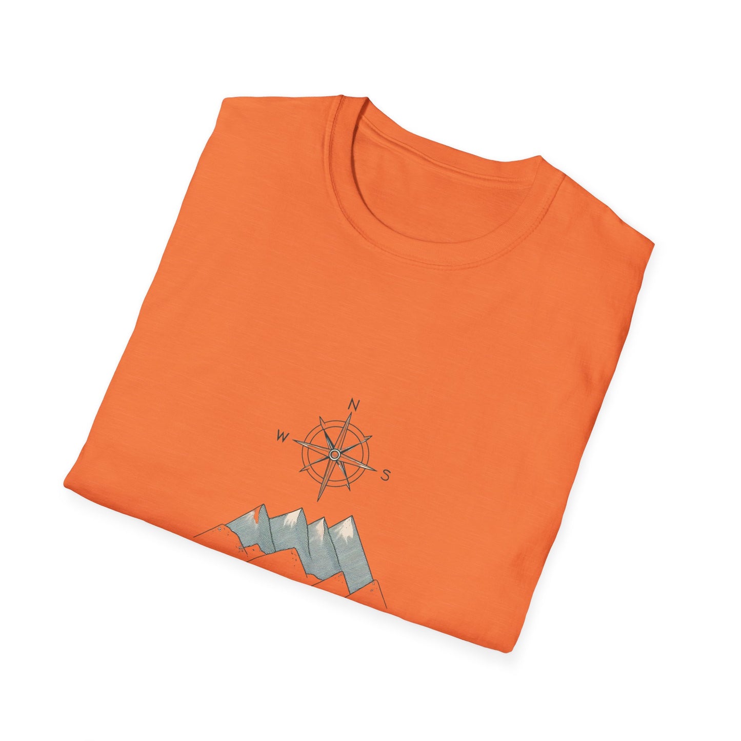 Adventure Awaits Unisex Softstyle T-Shirt, Perfect for Travel Lovers, Outdoor Enthusiasts, Camping, Adventure Gifts, Nature Tee