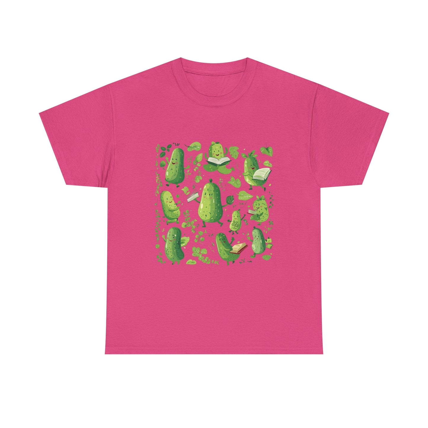 Playful Pickle Unisex Heavy Cotton Tee - Fun, Quirky Graphic T-shirt for Casual Wear - Tee Fusion Lab