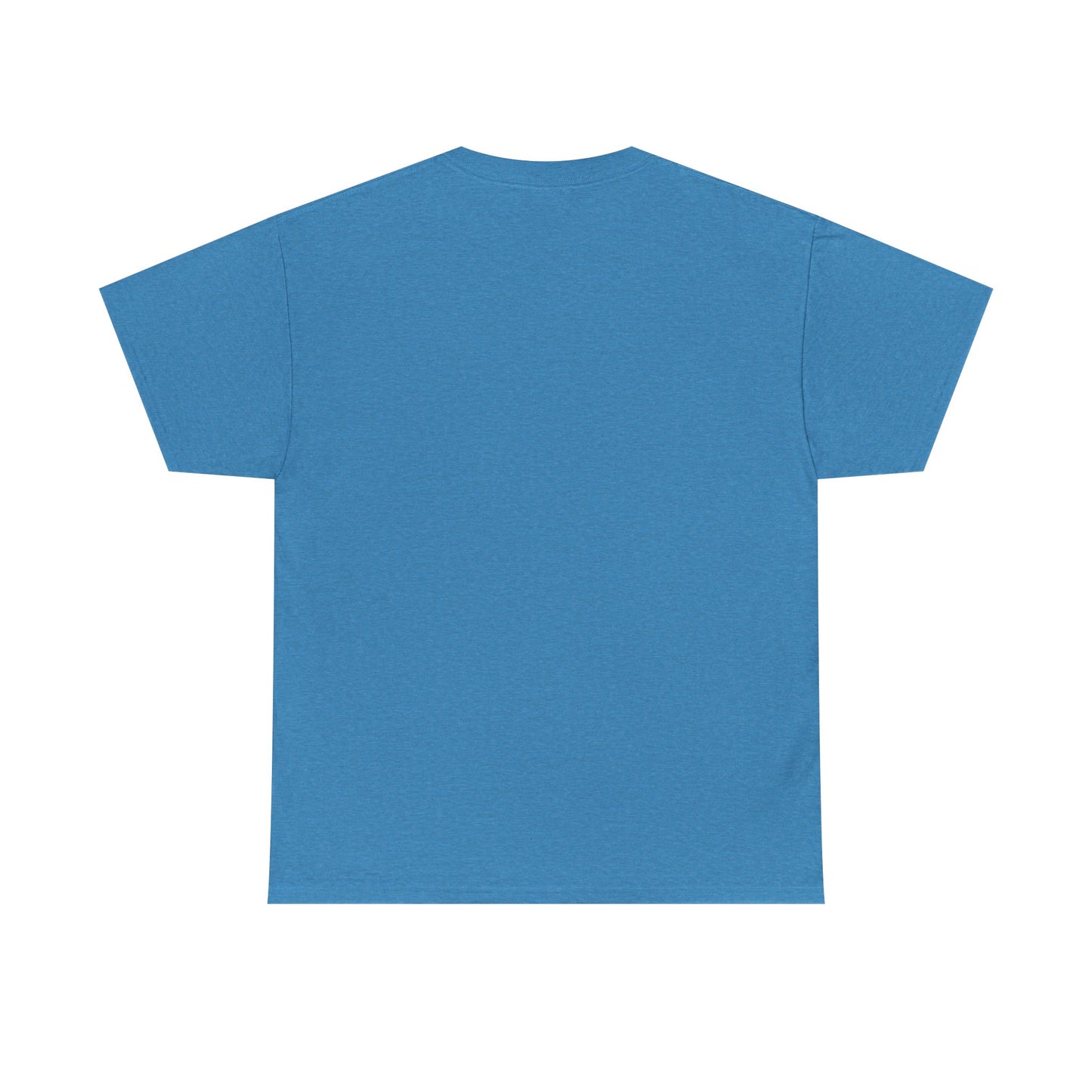 Playful Cat Unisex Heavy Cotton Tee - Stretching Hanging Cat - Tee Fusion Lab
