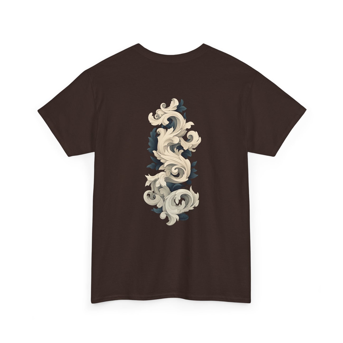 Floral Art Unisex Heavy Cotton Tee - Stylish and Comfortable