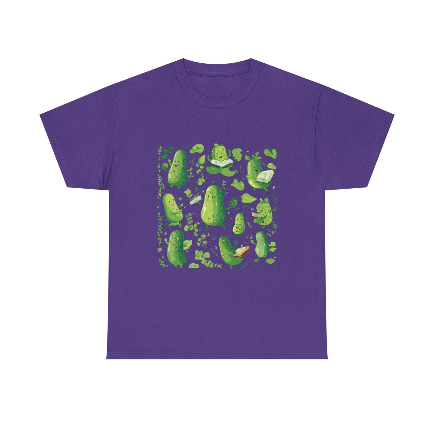 Playful Pickle Unisex Heavy Cotton Tee - Fun, Quirky Graphic T-shirt for Casual Wear - Tee Fusion Lab