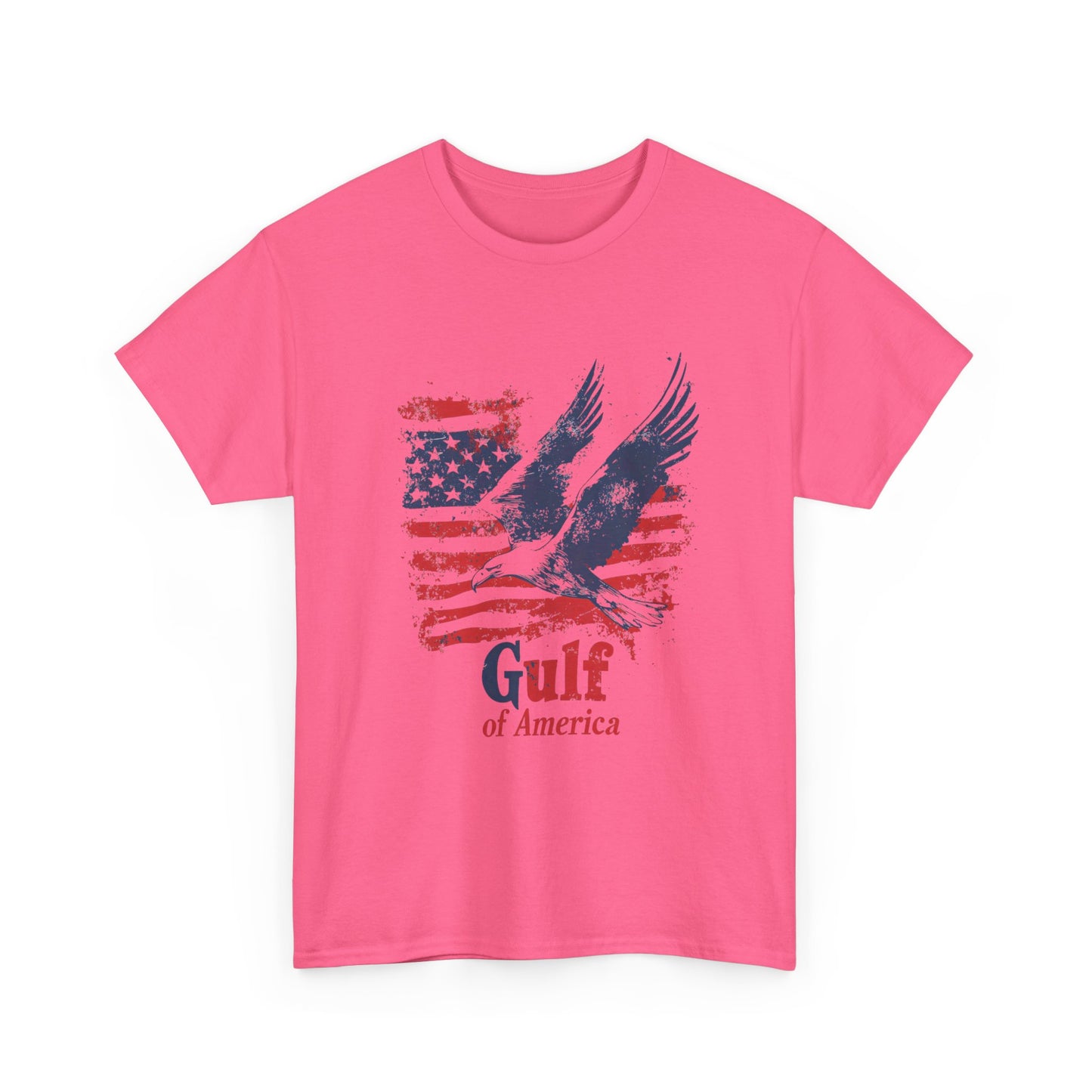 Patriotic Eagle Unisex Heavy Cotton Tee - Gulf of America - Tee Fusion Lab