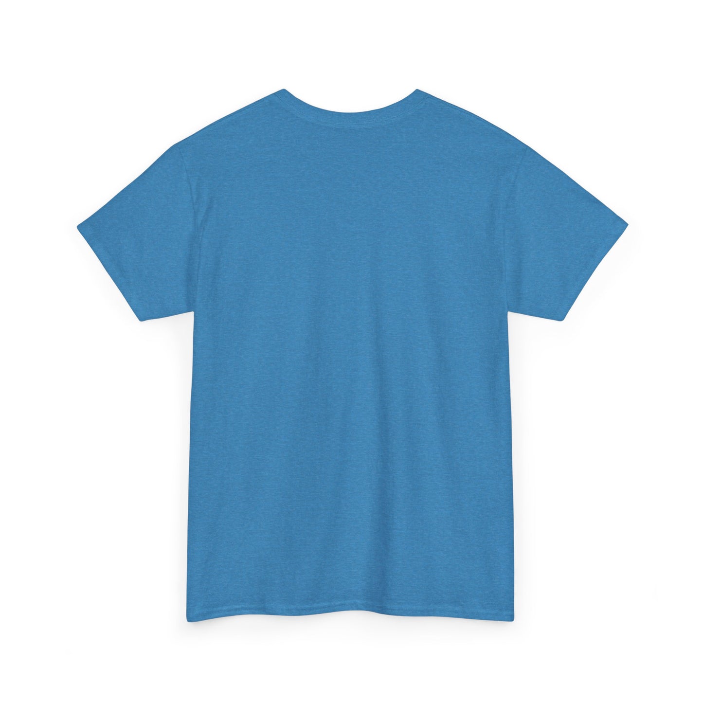 Playful Cat Unisex Heavy Cotton Tee - Stretching Hanging Cat - Tee Fusion Lab