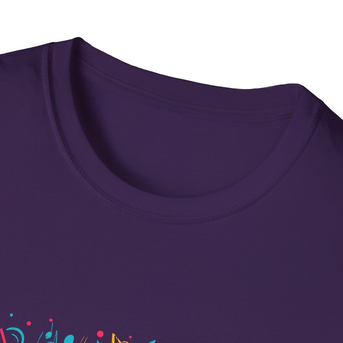 Feel the Beat Unisex Softstyle T-Shirt - Perfect Gift for Music Lovers