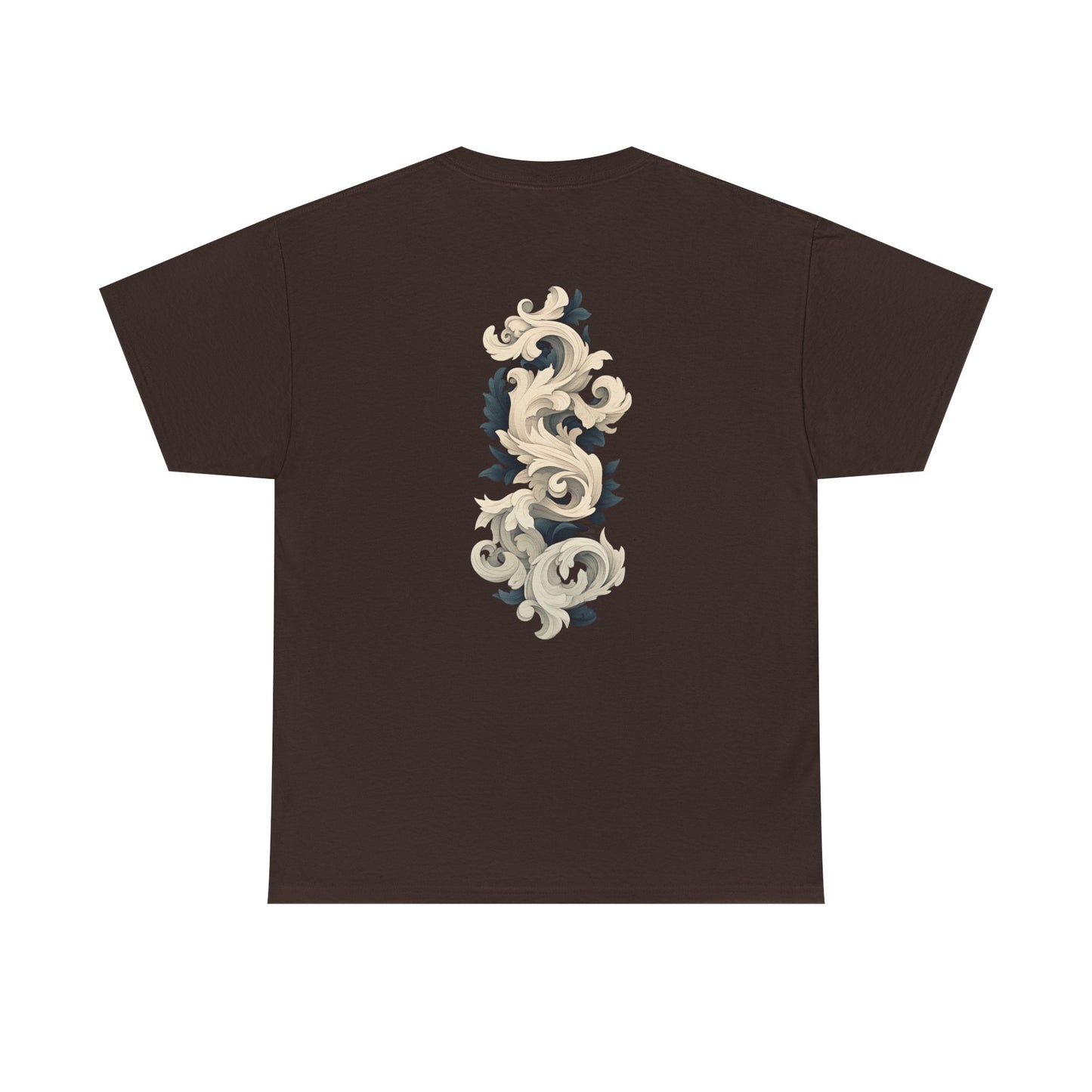 Floral Art Unisex Heavy Cotton Tee - Stylish and Comfortable