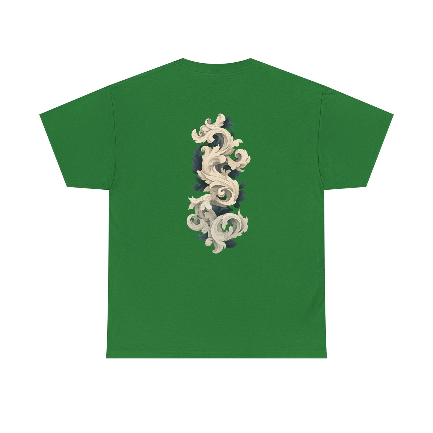 Floral Art Unisex Heavy Cotton Tee - Stylish and Comfortable