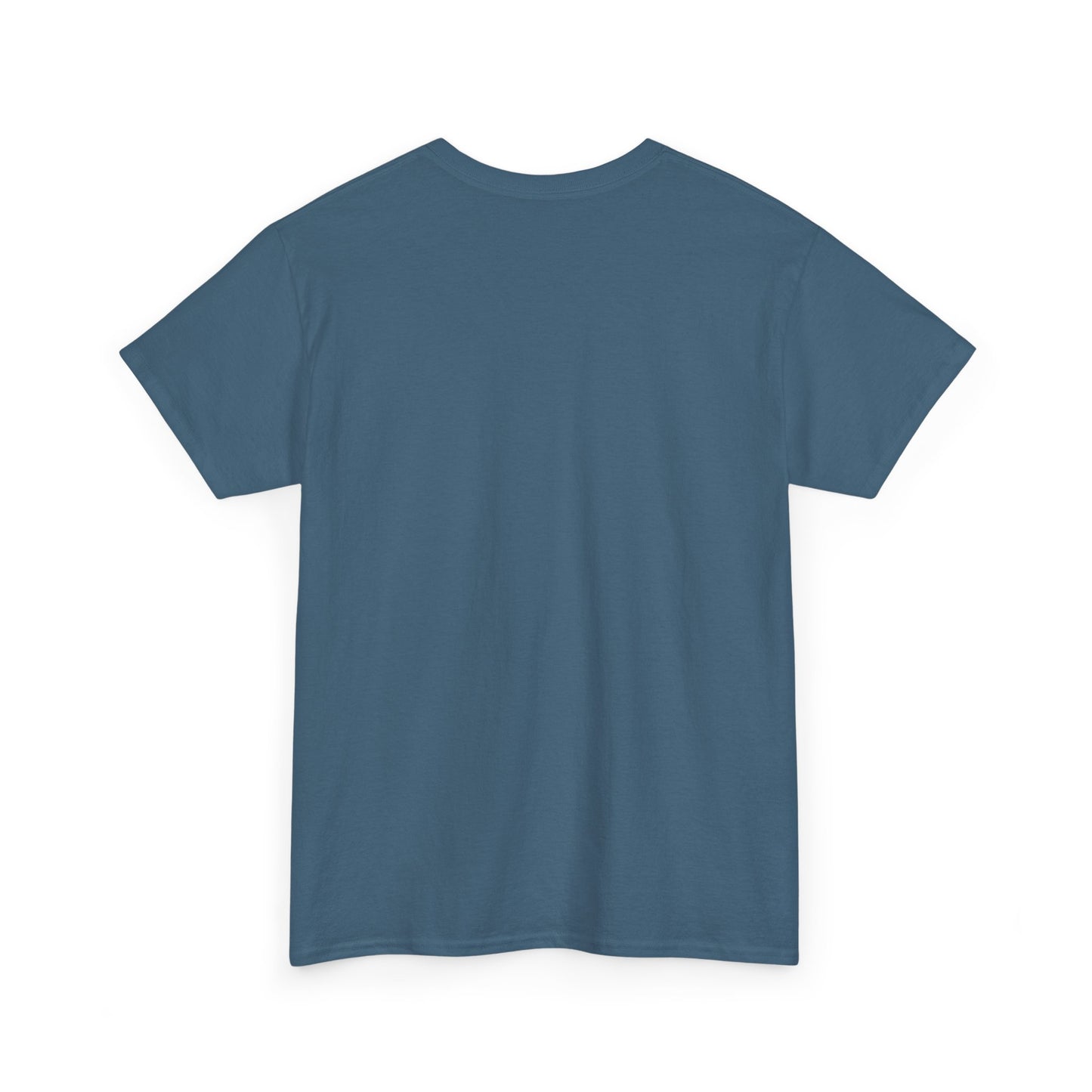Double Exposure Bear with Mountain Landscape Unisex Heavy Cotton Tee - Nature Lover's T-Shirt