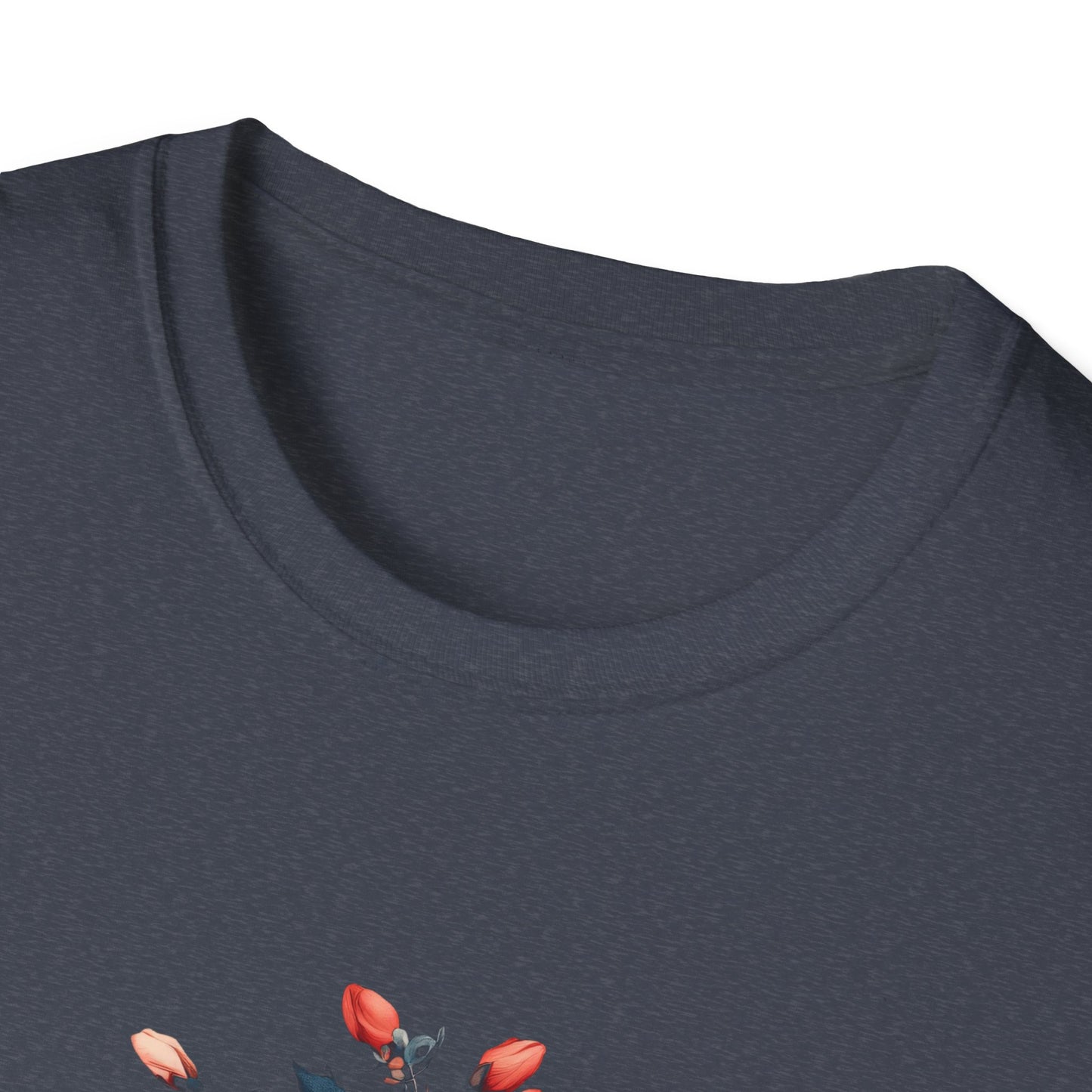 Floral Bouquet Unisex Softstyle T-Shirt - Perfect Gift for Nature Lovers