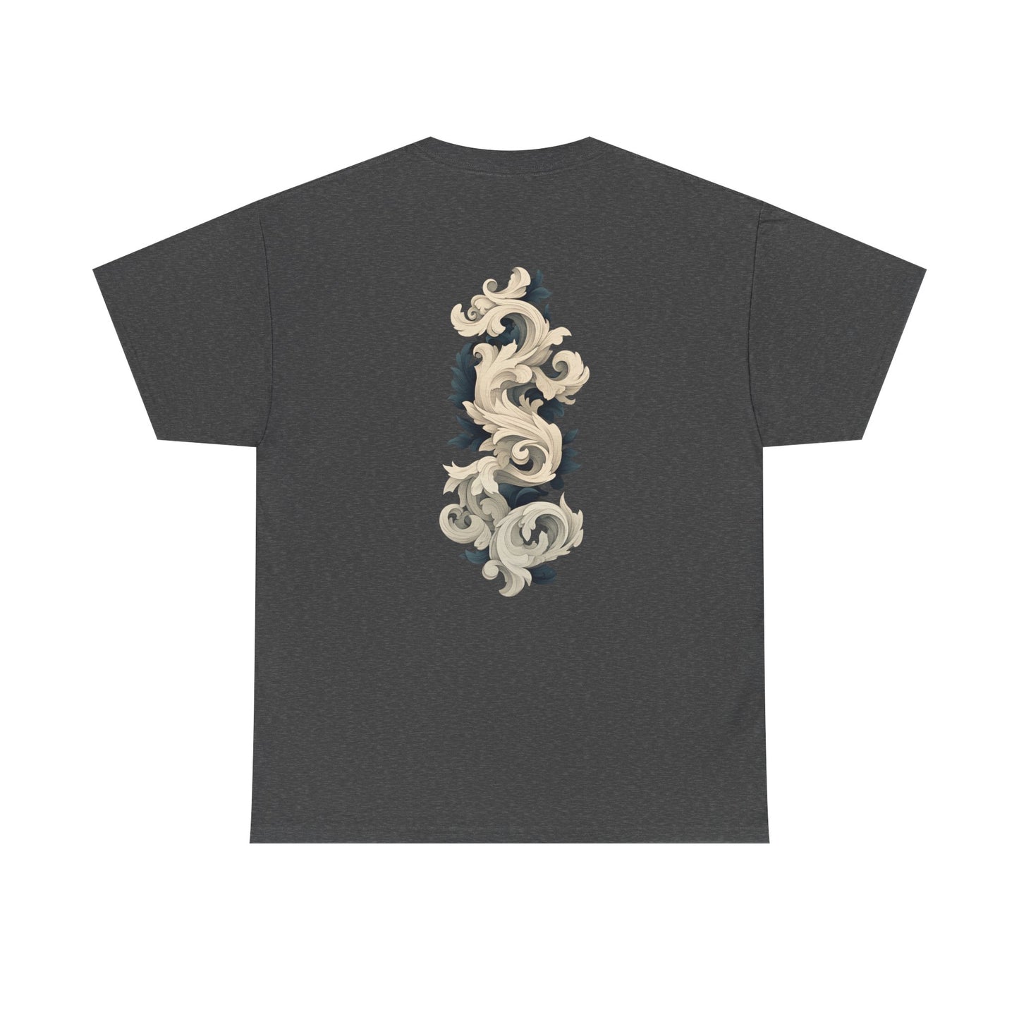Floral Art Unisex Heavy Cotton Tee - Stylish and Comfortable