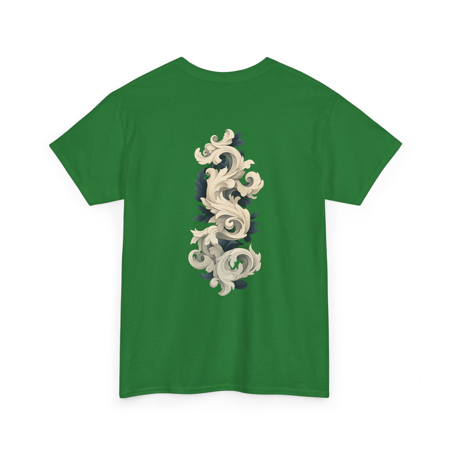 Floral Art Unisex Heavy Cotton Tee - Stylish and Comfortable