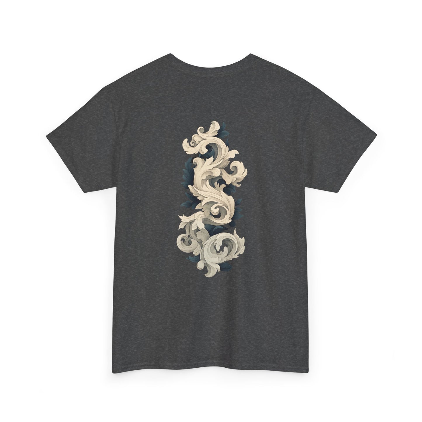 Floral Art Unisex Heavy Cotton Tee - Stylish and Comfortable