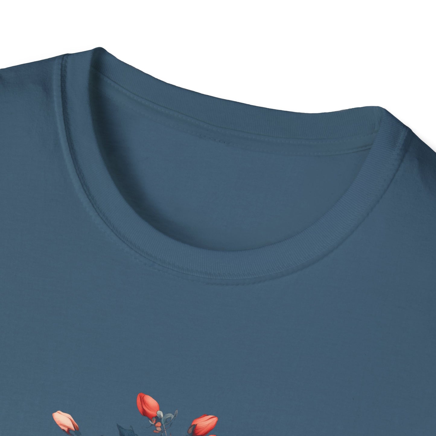 Floral Bouquet Unisex Softstyle T-Shirt - Perfect Gift for Nature Lovers