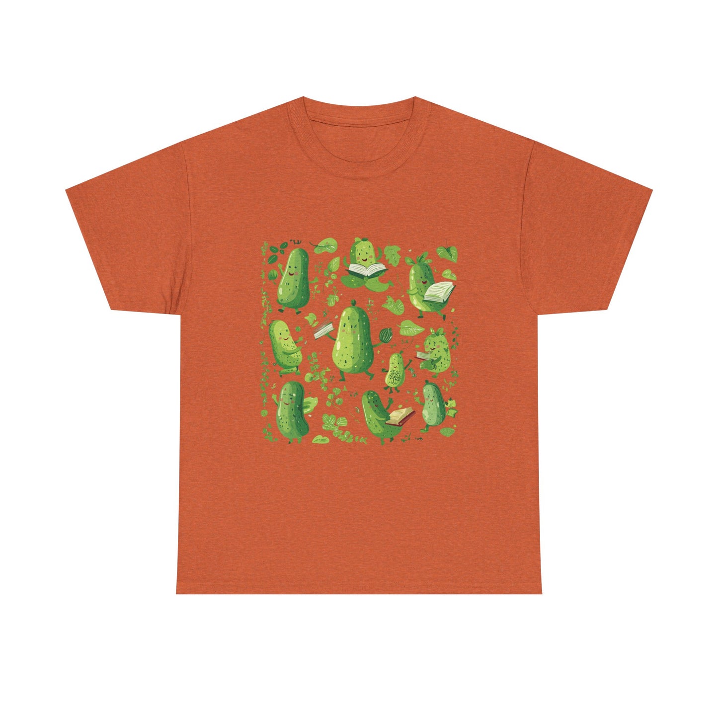 Playful Pickle Unisex Heavy Cotton Tee - Fun, Quirky Graphic T-shirt for Casual Wear - Tee Fusion Lab