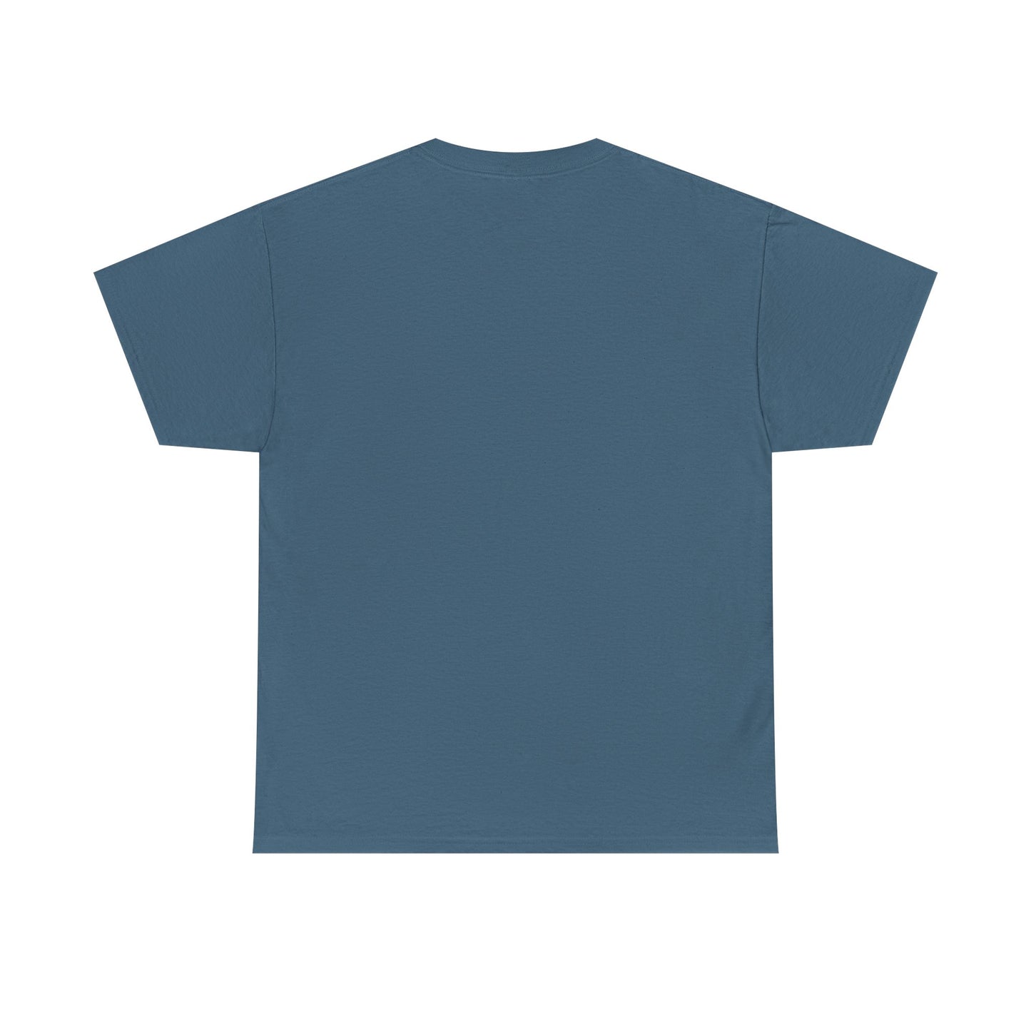 Double Exposure Bear with Mountain Landscape Unisex Heavy Cotton Tee - Nature Lover's T-Shirt