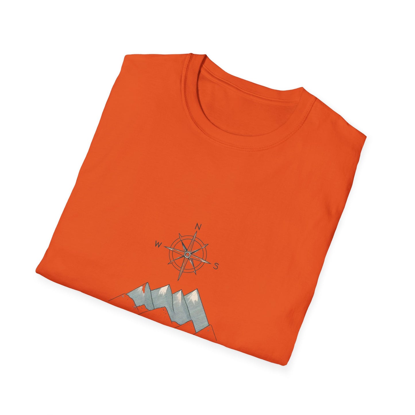 Adventure Awaits Unisex Softstyle T-Shirt, Perfect for Travel Lovers, Outdoor Enthusiasts, Camping, Adventure Gifts, Nature Tee