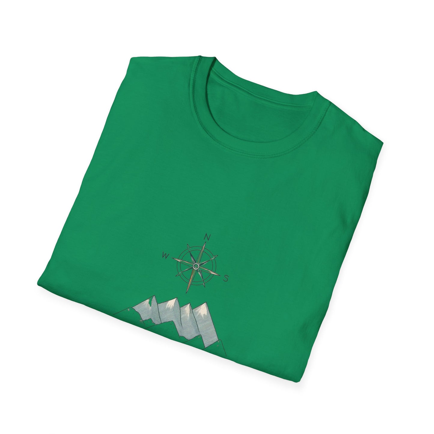 Adventure Awaits Unisex Softstyle T-Shirt, Perfect for Travel Lovers, Outdoor Enthusiasts, Camping, Adventure Gifts, Nature Tee