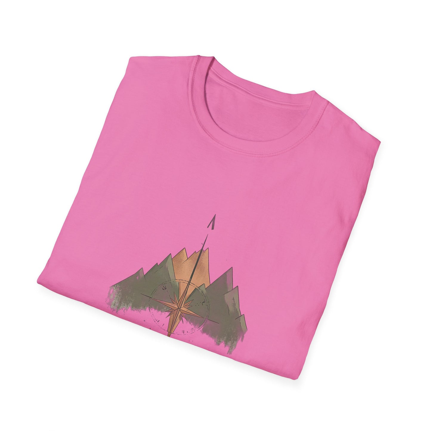 Adventure Awaits Unisex Softstyle T-Shirt - Perfect for Outdoor Enthusiasts